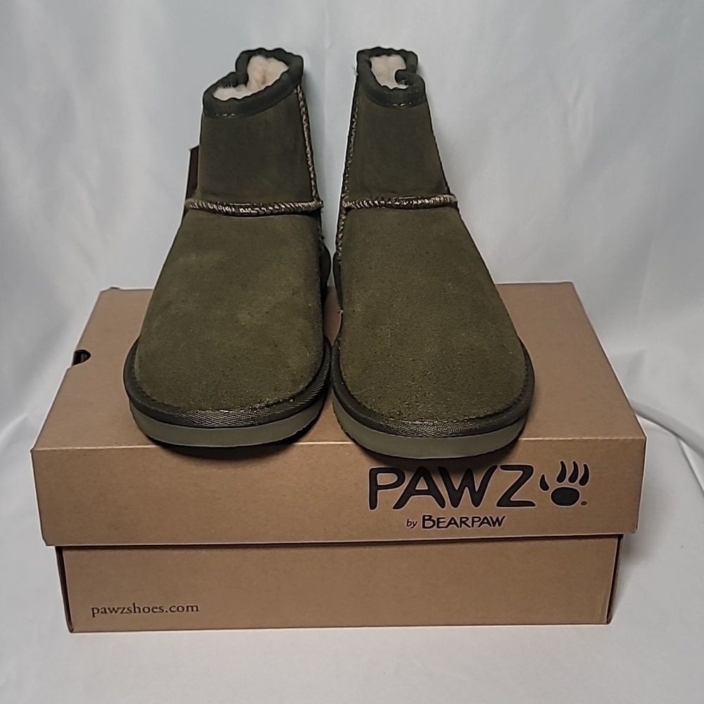 Pawz by Bearpaw slate blue bootie NEW